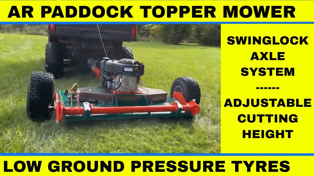 Wessex ATV Paddock Mower - Topper Mower - AR Topper Mower Series