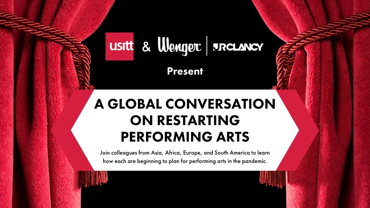 USITT & Wenger Present a Discussion on Theatre Around the World During the Pandemic