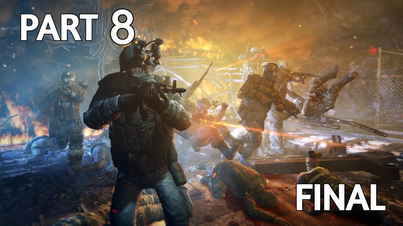 Metro 2033 Last Light Redux Gameplay Walkthrough PART 8 FINAL - No Commentary