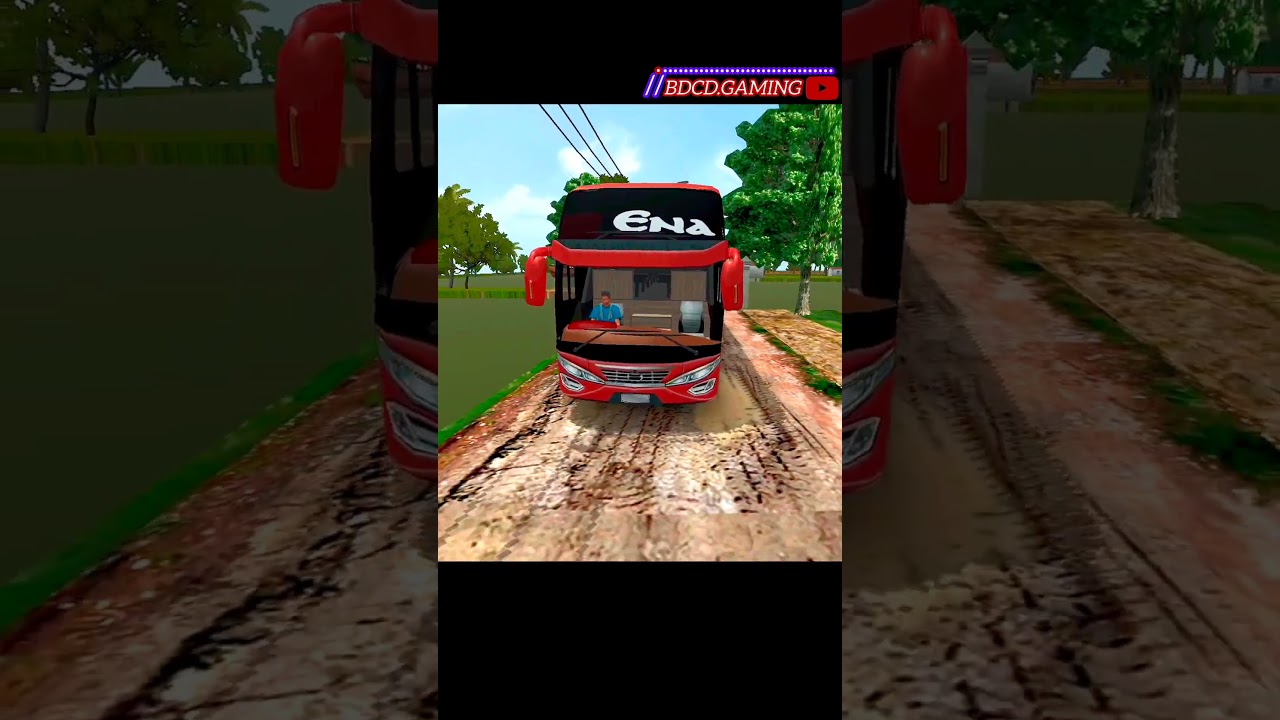 Bus simulator Indonesia With Ets2 BD traffic obb map mod gaming #bussid