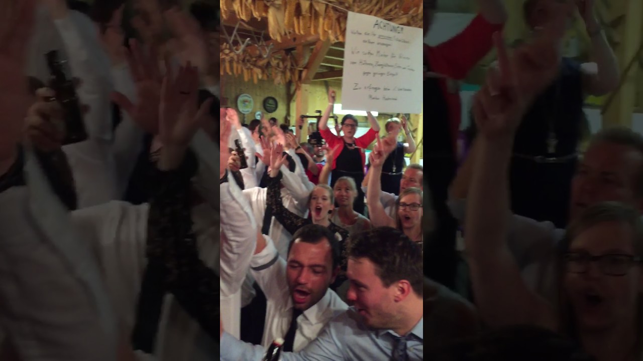 Bautentführung 2016 Partyband Gewekiner Buam+Madl