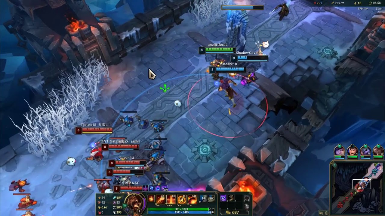 ASMR Gameplay - League of Legends - Jogando Lol - ARAM