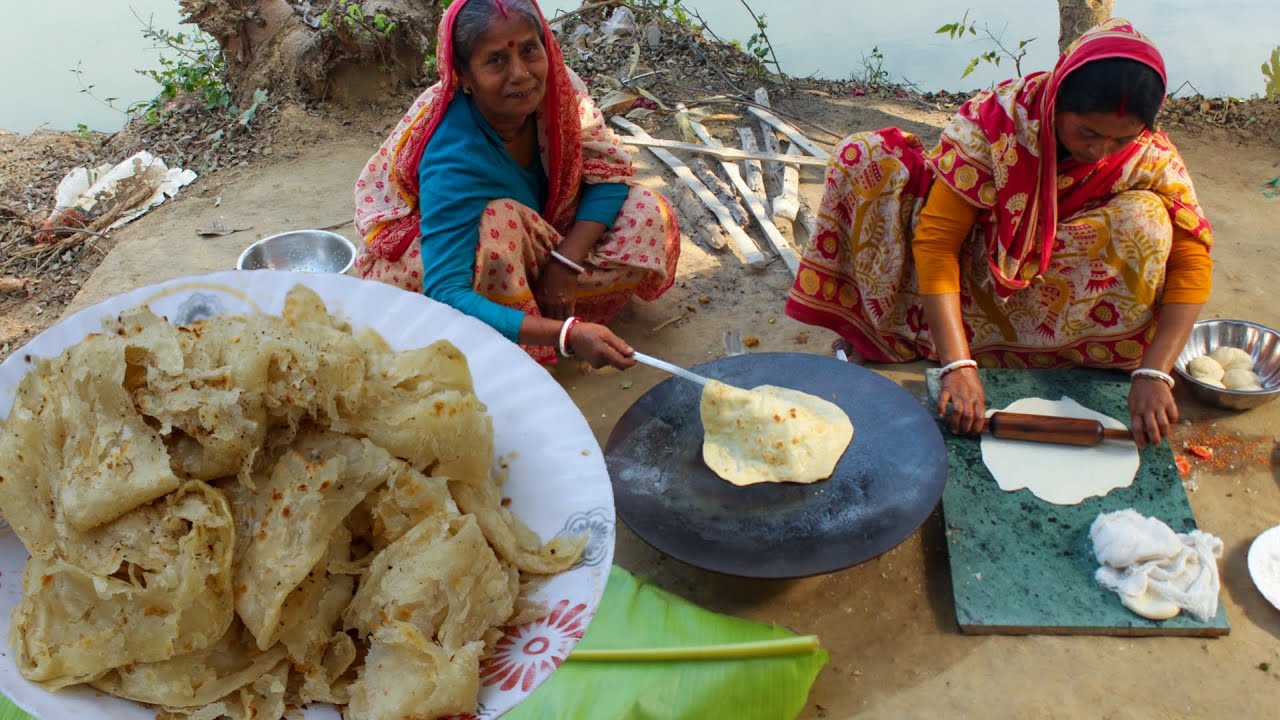 Petai Paratha সাথে নতুন আলুর ঘুগনি রেসিপি |