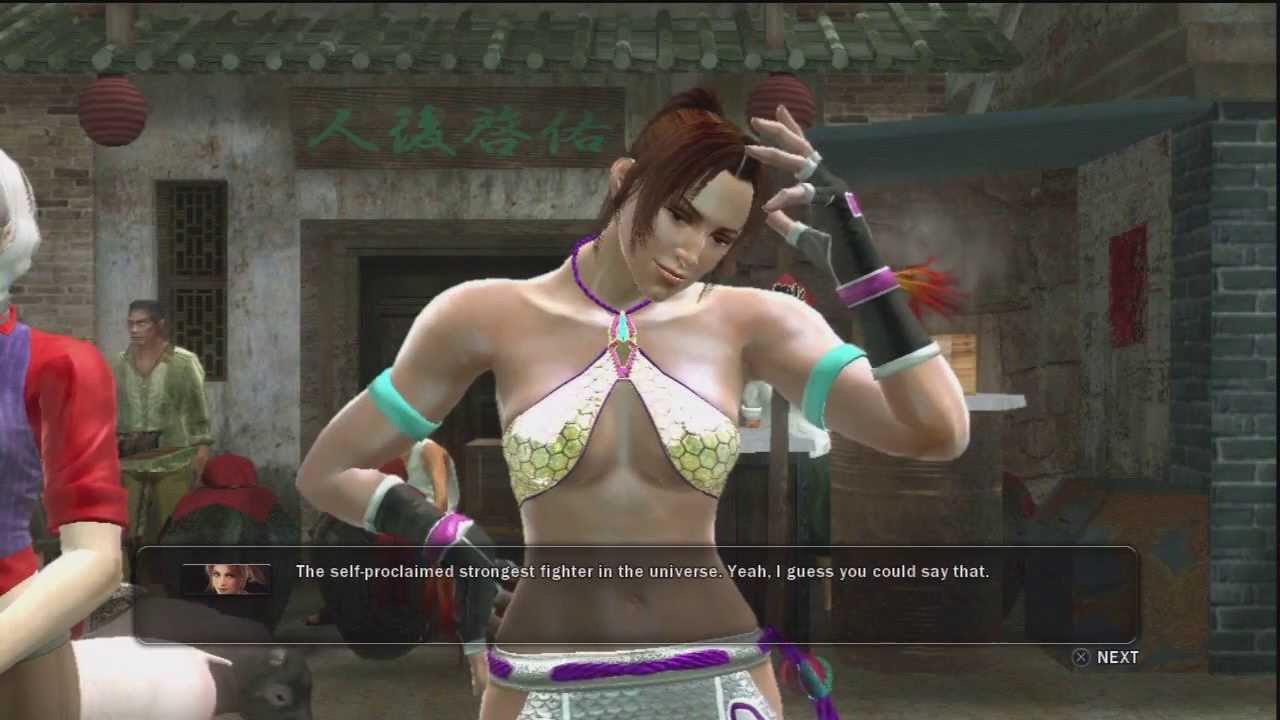 Tekken 6 Scenario Campaign Dialogues: Christie