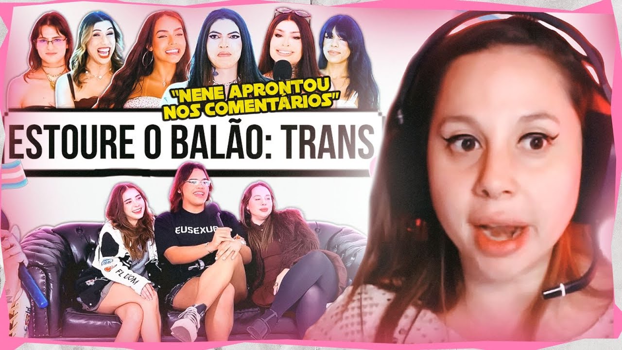 REACT ESTOURA BALÃO TRANS - VOLTSHOW | ai eu aprontei demais ..