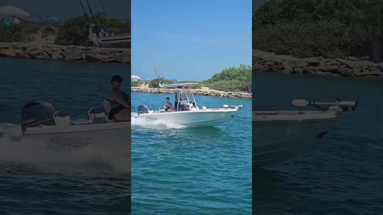 Speed Boat in the Venice Florida Jetty #SpeedBoat #VeniceFloridaJetty #HighSpeedBoating