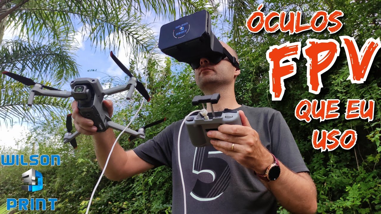 Óculos FPV Que Eu Uso || Óculos FPV Para Qualquer Drone