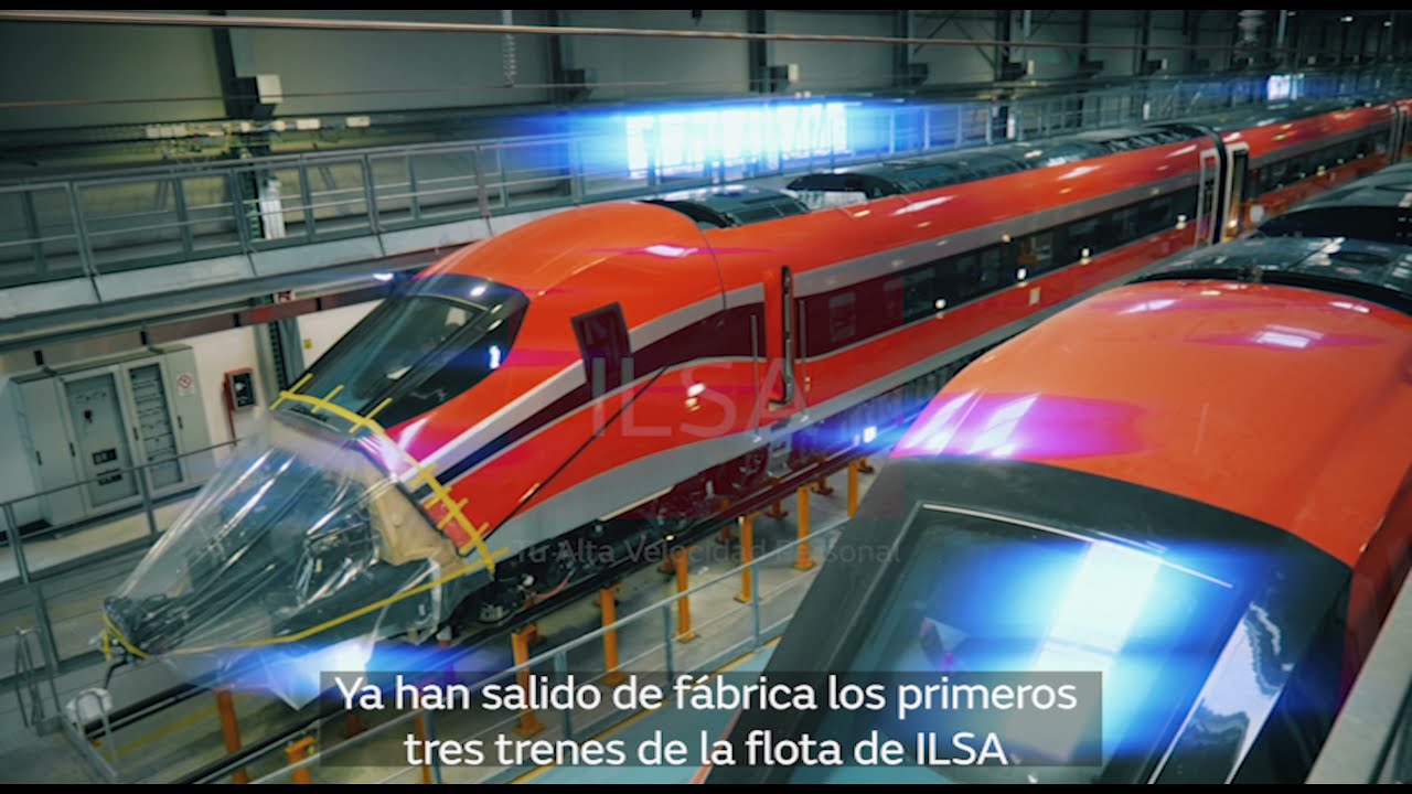 Salida de fábrica de nuestros primeros tres trenes