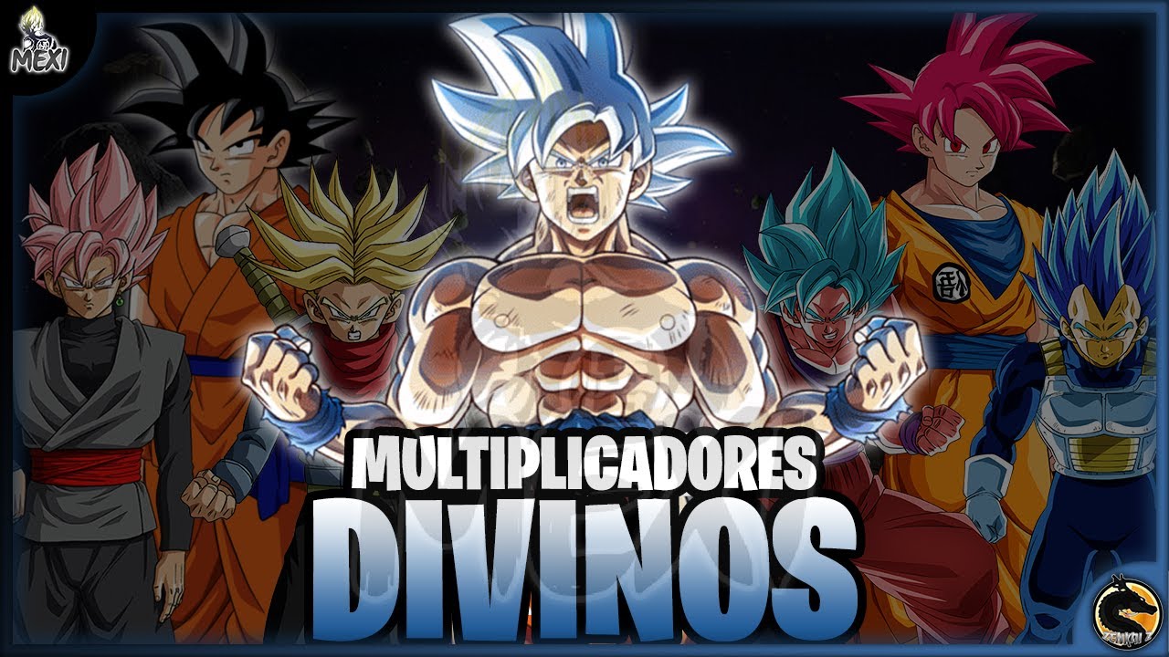 TODOS los MULTIPLICADORES de las TRANSFORMACIONES DIVINAS 🔥 | ft @Zenkai Z