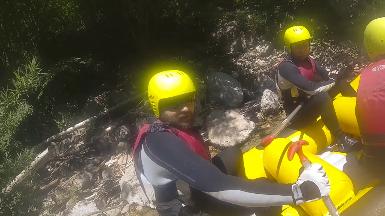Wyjazd integracyjny KOMPLUS 2019. Austria, rafting rzeką Salza