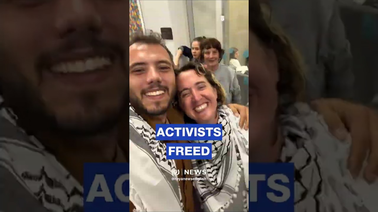 🇵🇸 Gaza flotilla activists arrive in Turkey