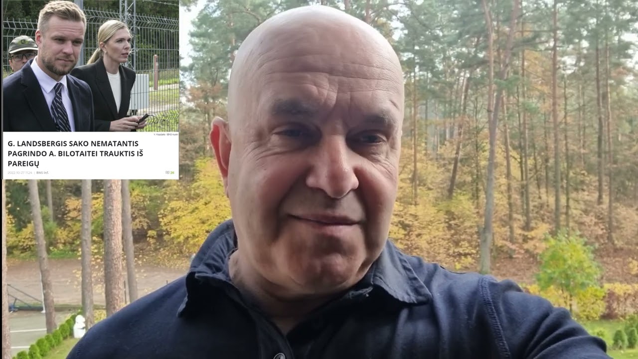 Trumpai. Gabrielius Landsbergis ūmiai apako!