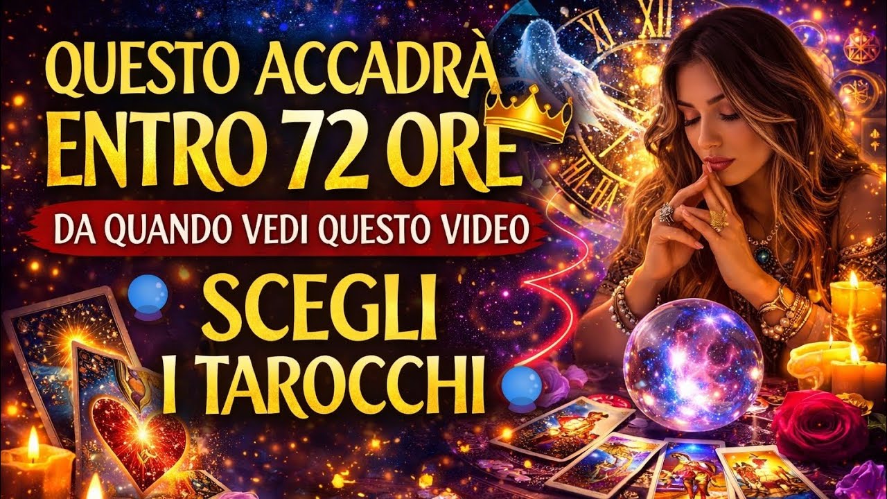 Questo Accadrà Entro 72 Ore Da Quando Vedi Questo Video 🔮 Scegli i tarocchi 🔮