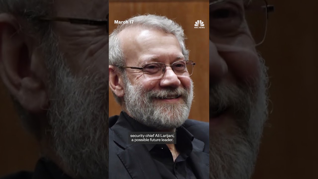 Israel says it killed Iran's security chief Ali Larijani