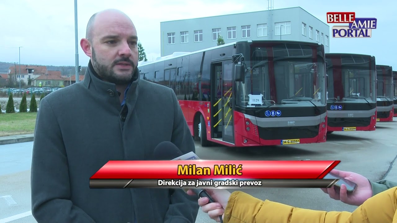 Nišekspres zanovio je vozni park za javni gradski prevoz u Nišu sa deset autobusa