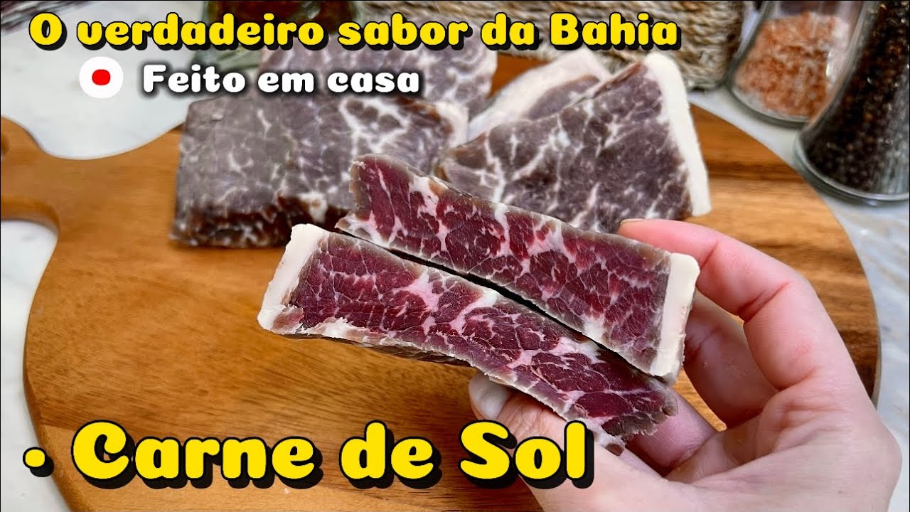 COMO FAZER CARNE DE SOL EM CASA | NAO PAGO MAIS CARO NO MERCADO | IGUALZINHA DA BAHIA