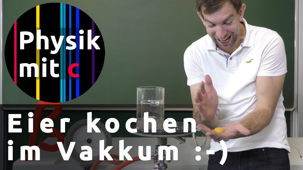 Ein Ei im Vakuum kochen?