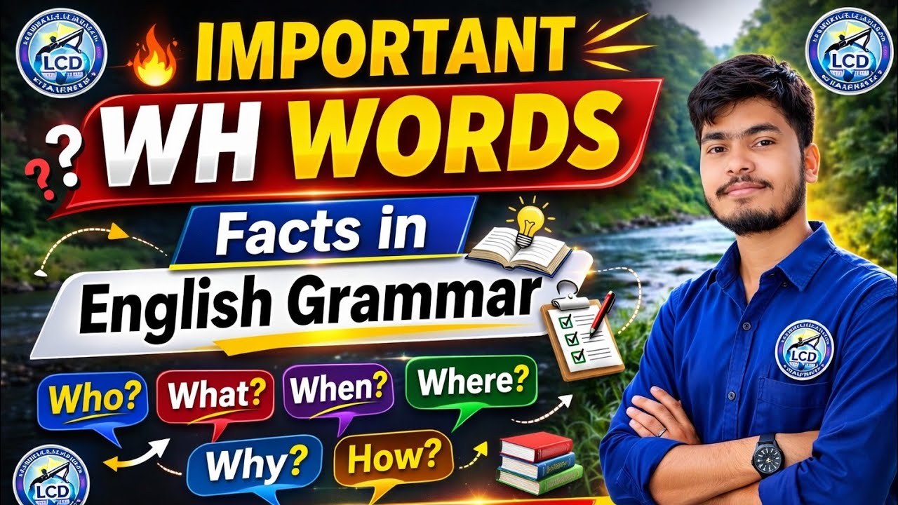 Important wh words fact in english grammar by lalit sir 📚📚