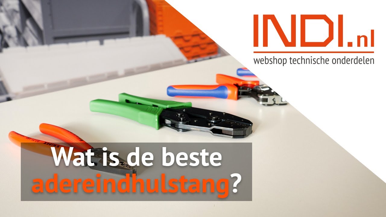 Wat is de beste adereindhulstang?