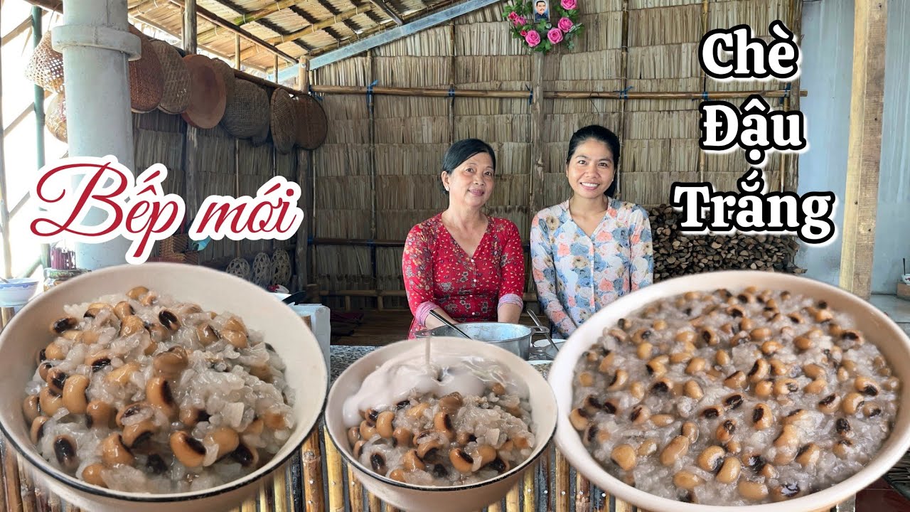 Cách nấu CHÈ ĐẬU TRẮNG đơn giản không luộc đậu vẫn mềm bùi nếp nguyên không bị nát 