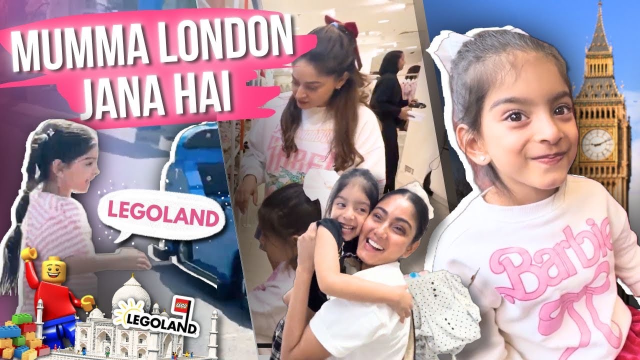 Mumma LONDON Jana Hai ✈️ | London Vlog | Tara Bhanushali @tarabhanushali1 @TheMahhiWay