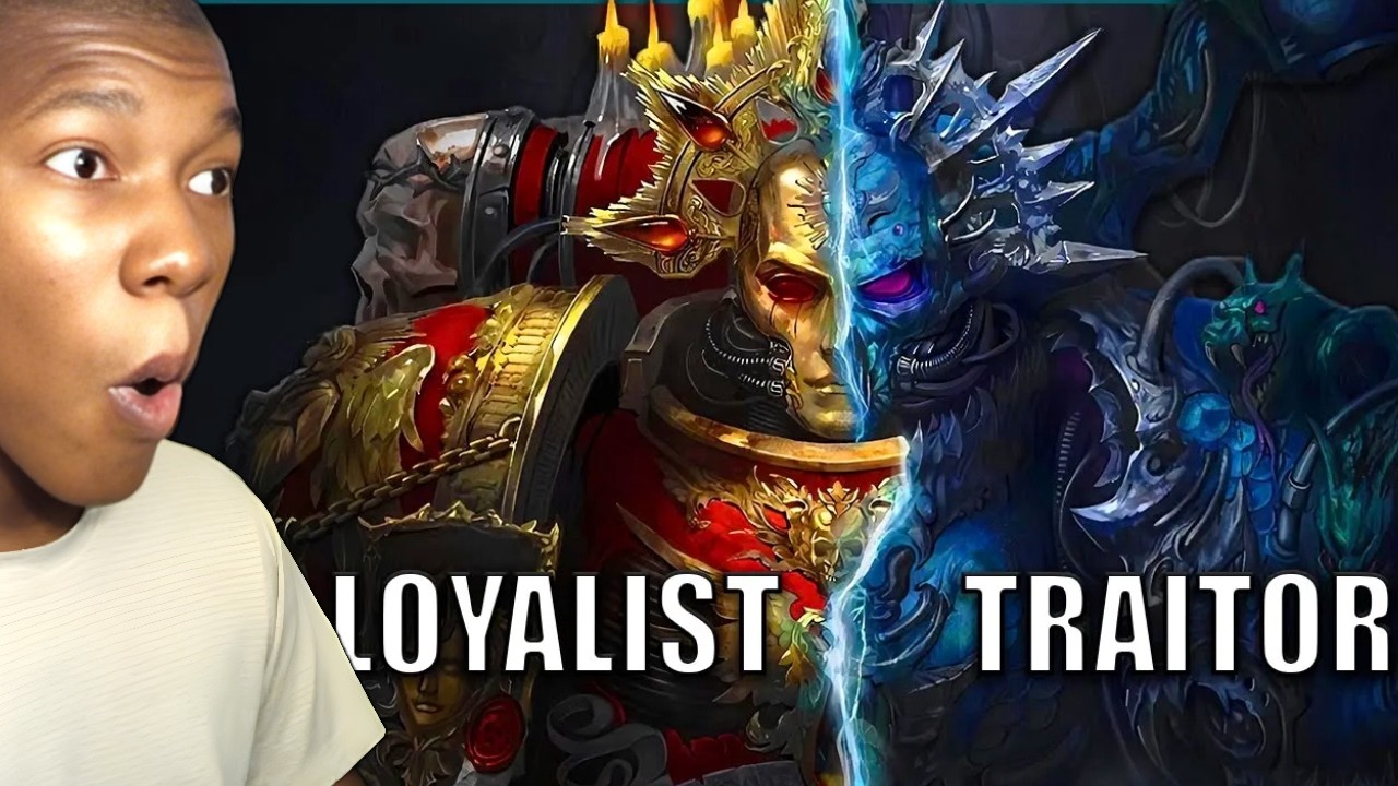 Действительно ли Альфа-легион лоялистский? | Реакция на лор Warhammer 40k