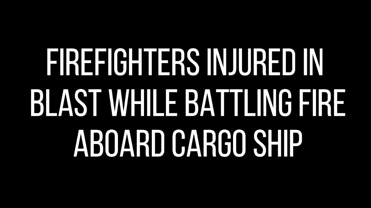 AFF - Firefighters injured in blast (News Report)