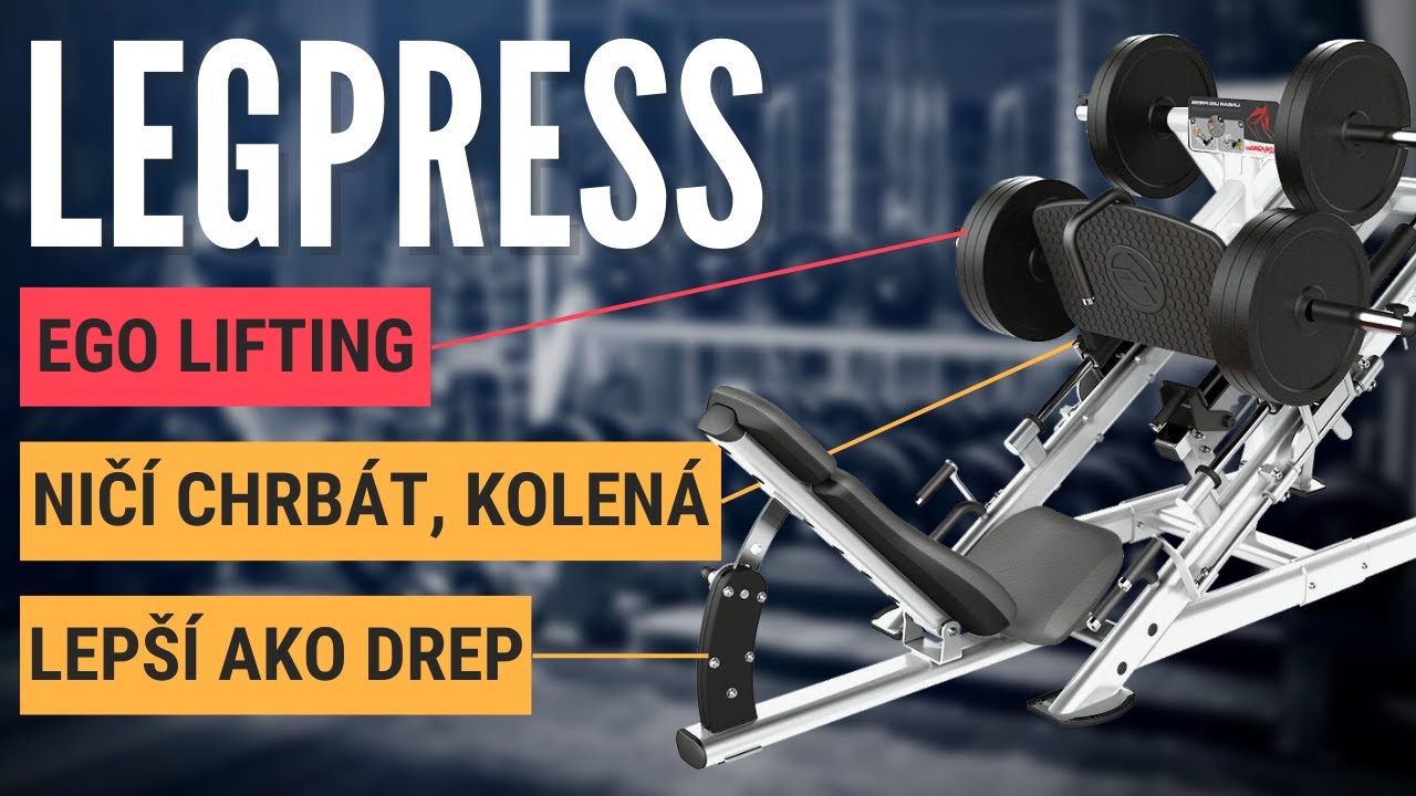 Legpress je nebezpečný a zničí ti kolená - NEZMYSEL | FITKOUČING