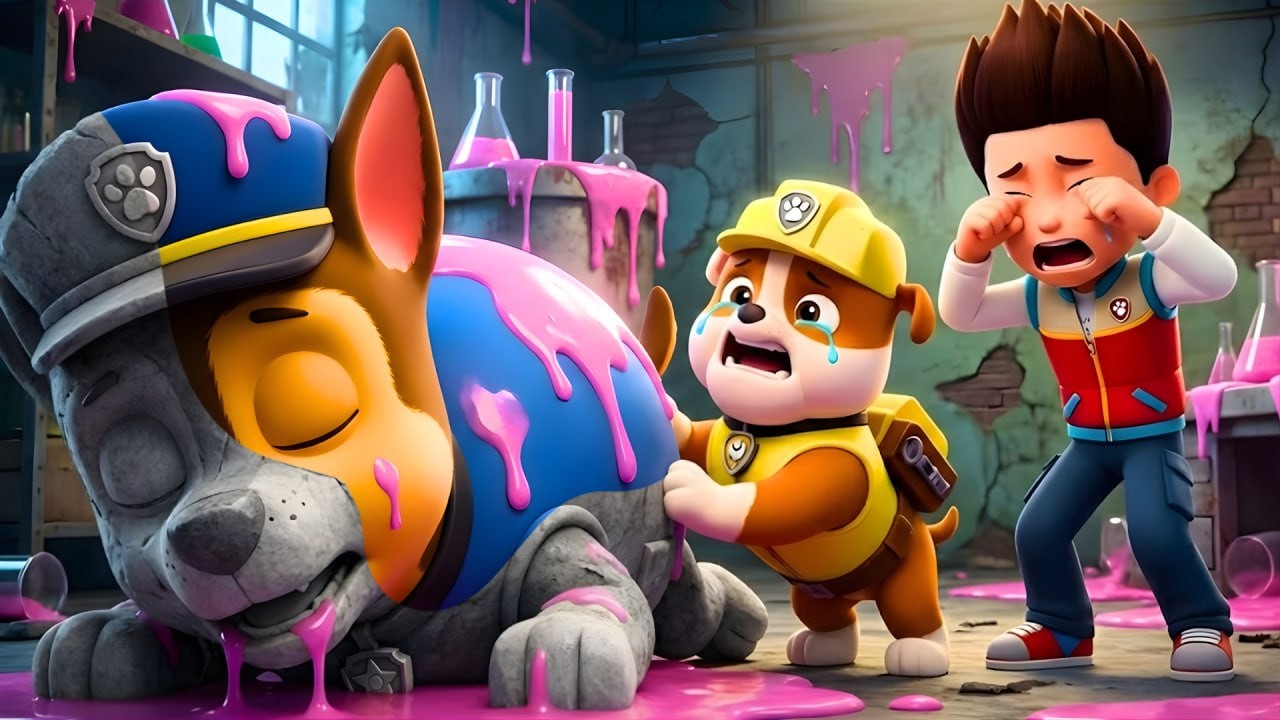 Poor Chase?! Please Wake Up, Chase! | Very Sad Story | Paw Patrol Ultimate Rescue | Rainbow 3
