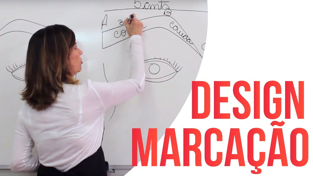 Como marcar o Design de Sobrancelhas - Técnica Gislene Ribeiro