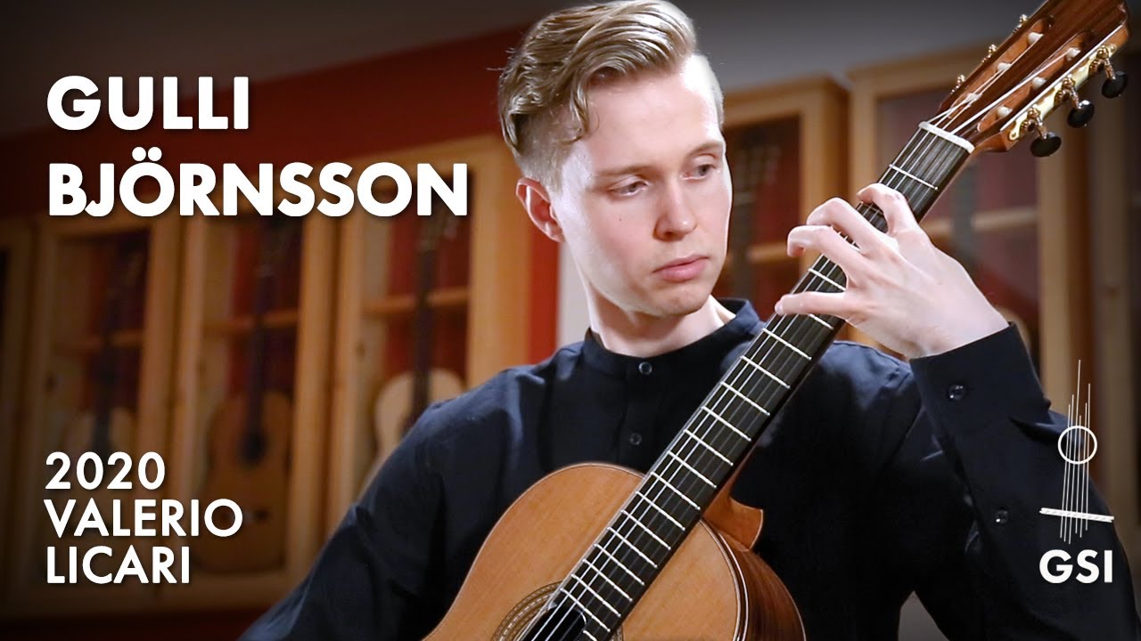 Gulli Björnsson performs his composition 