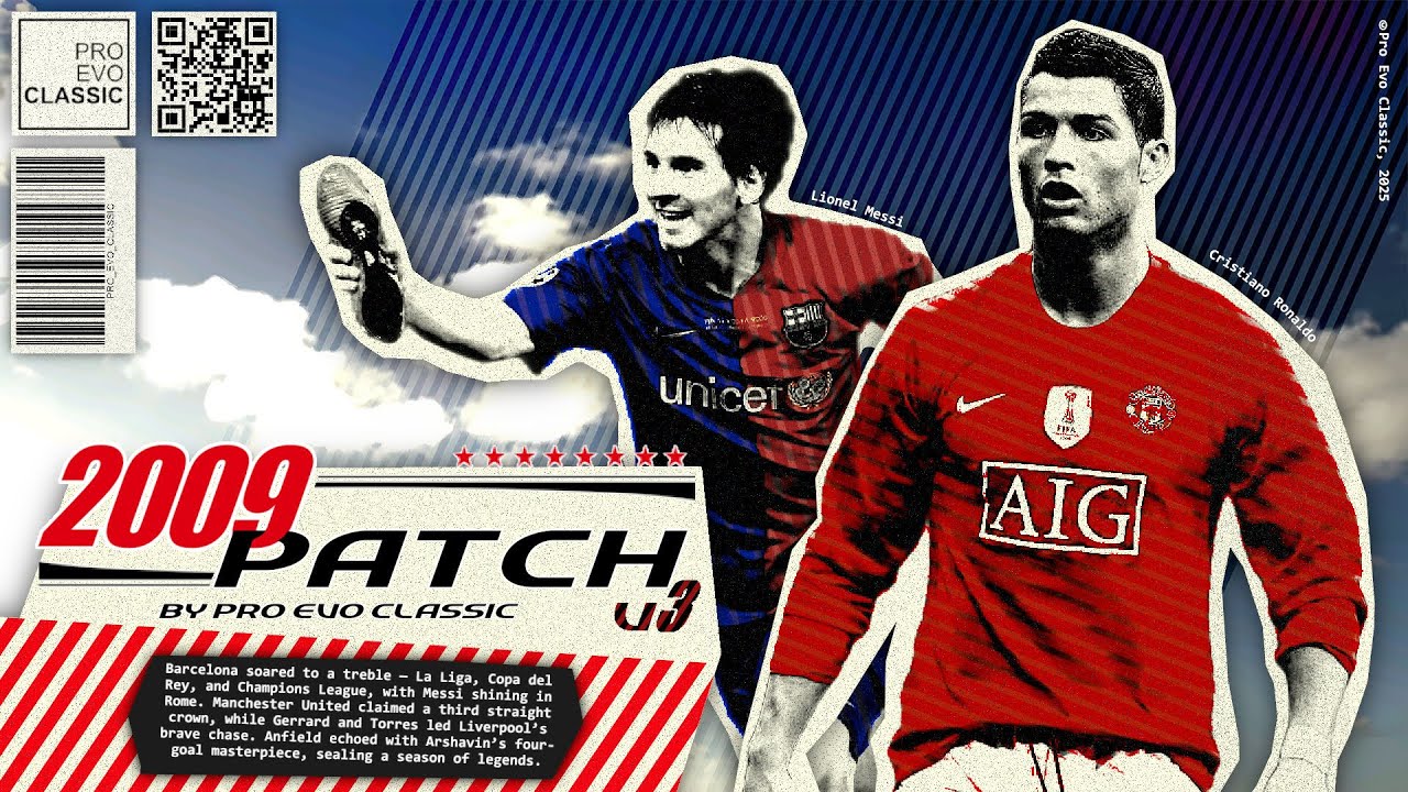 2009 PATCH v3 - THE 2008/09 SEASON PATCH for PES 2017 ‼️