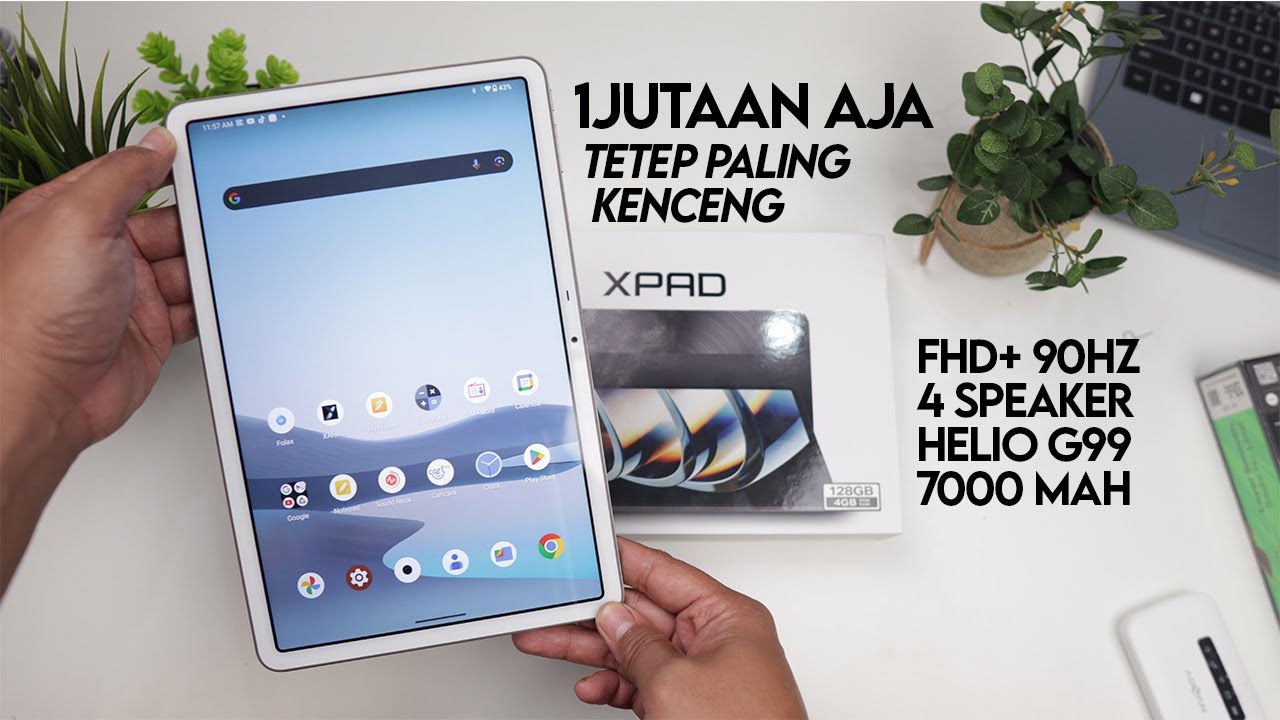 Tablet 1 JUTAAN TERBAIK Terkencang & Desain Keren 2024? Infinix XPad