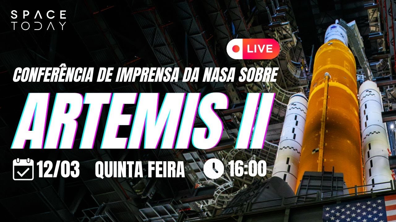 CONFERÊNCIA DE IMPRENSA SOBRE A ARTEMIS II | SLS ESTÁ PRONTO OU DEU RUIM???