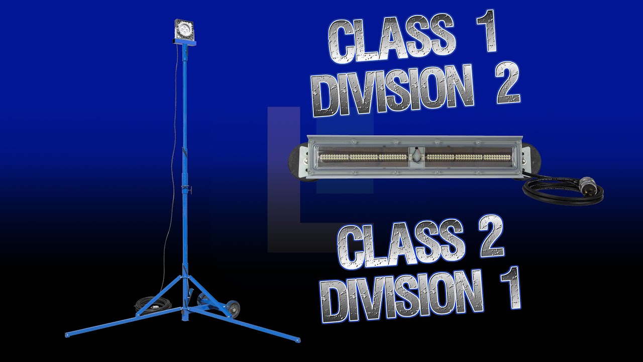 Hazardous Location Class 1 Division 2 LED Lights