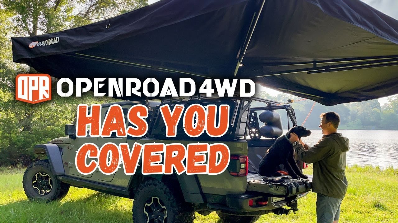 OPENROAD 270 Degree Freestanding Awning Review and Install