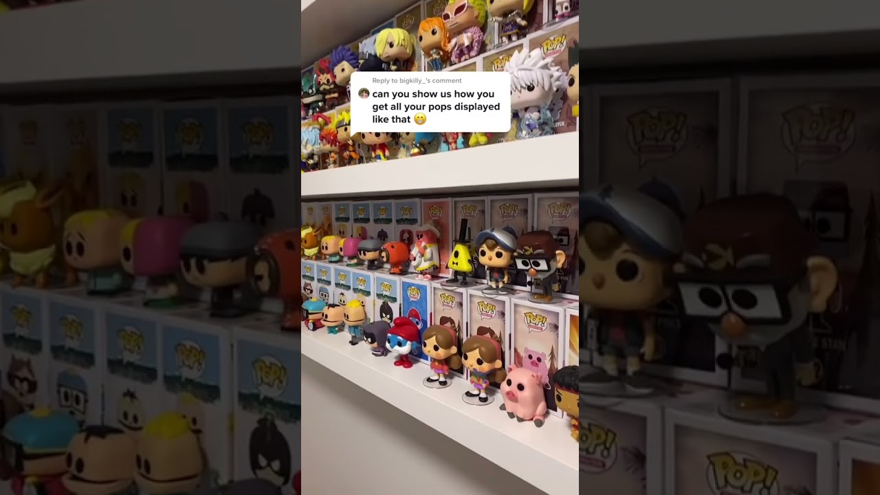 Как я демонстрирую свою коллекцию Funko Pop... #шорты