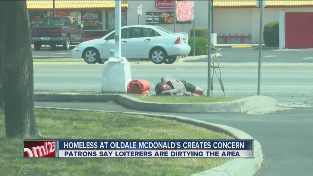 Oildale residents complain over homeless people around restaurant