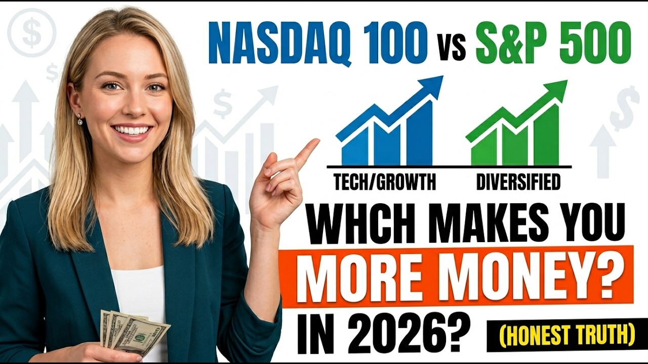 NASDAQ 100 против S&P 500: какой индекс принесет вам БОЛЬШЕ денег в 2026 году?
