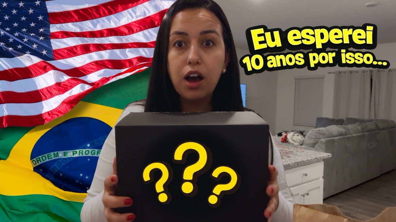 Quase 10 ANOS SEM COMER ISSO 😭🇧🇷 | Morando nos EUA 