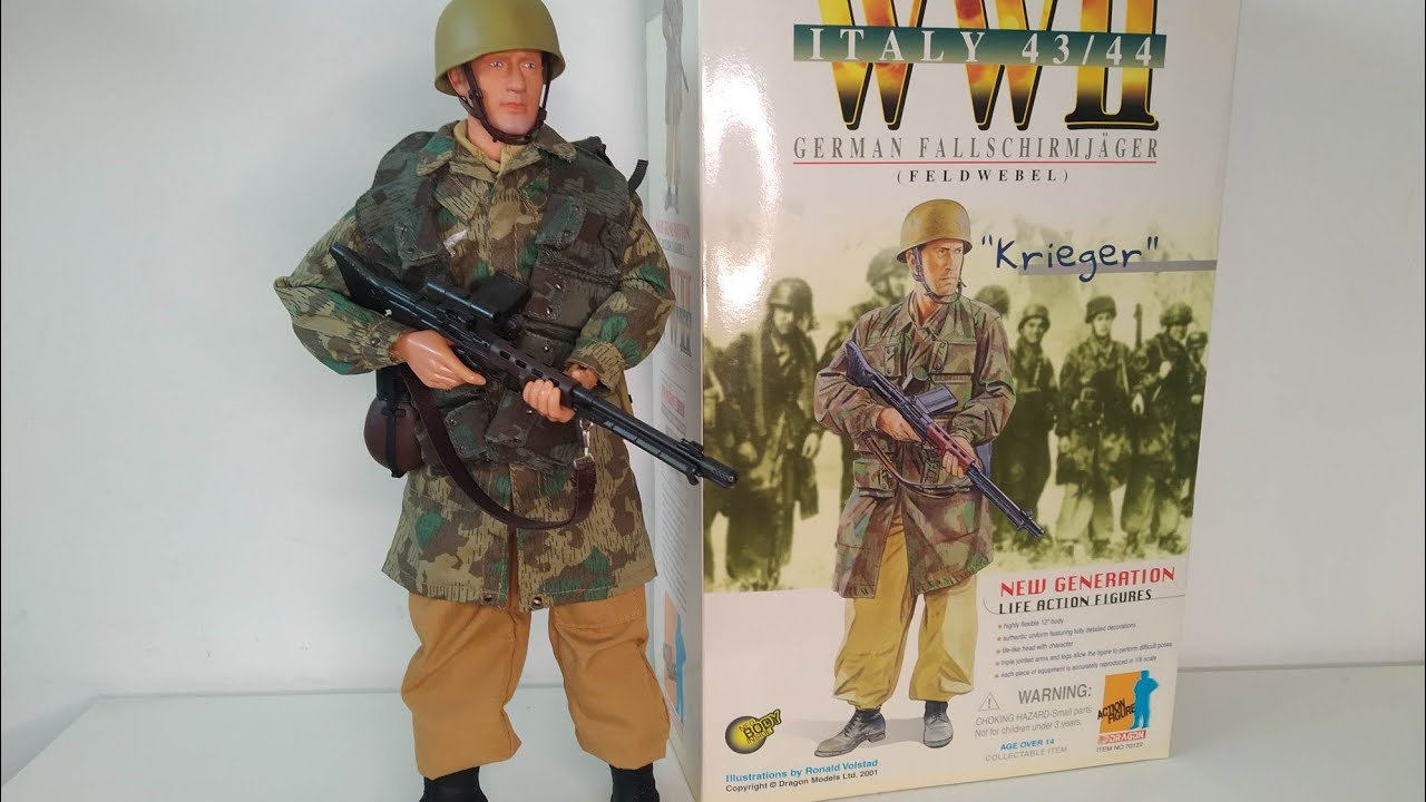 KRIEGER - REF. 70122 - DRAGON MODELS WWII - 1/6 SCALE MILITARY FIGURE
