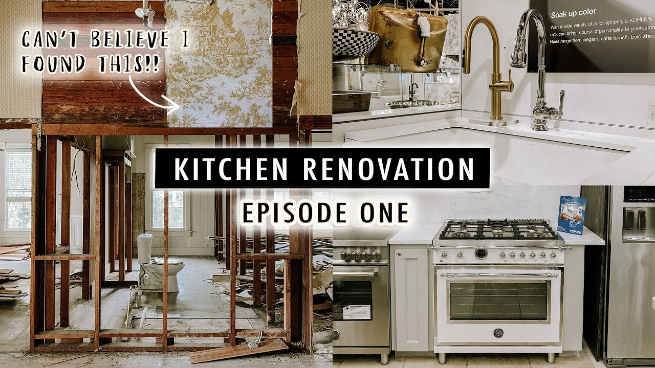 KITCHEN RENOVATION EP1 *Can't Believe I Found This!!* | XO, MaCenna