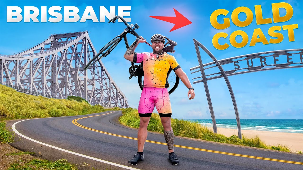 I RODE A BIKE FROM BRISBANE TO GOLD COAST