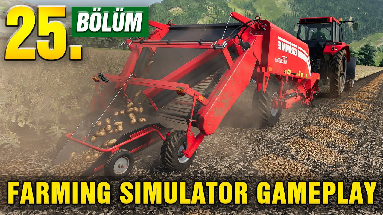 Patates ekiyoruz, fabrikalara malzeme gerek!  FS 2022 [S2-B25]