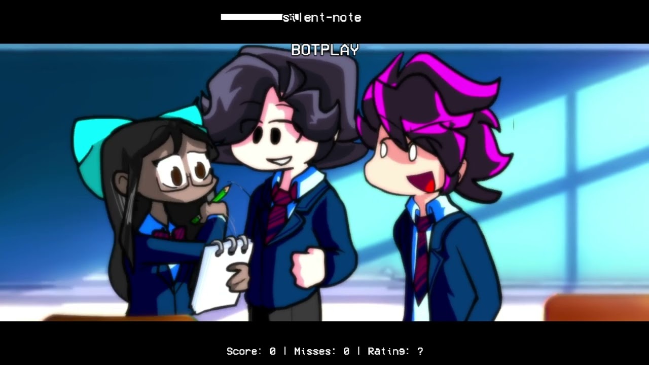 FNF| Silent Note but Creator (me), @Sharv , @Neonight, and @TaeYai sings it!