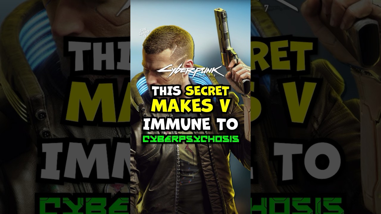 This Secret Makes V IMMUNE to Cyberpsychosis (Cyberpunk 2077) #cyberpunk2077