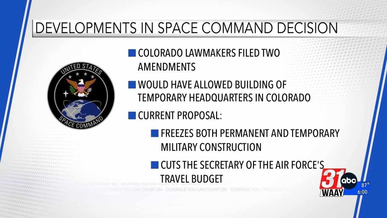 Developments in Space Command Decision