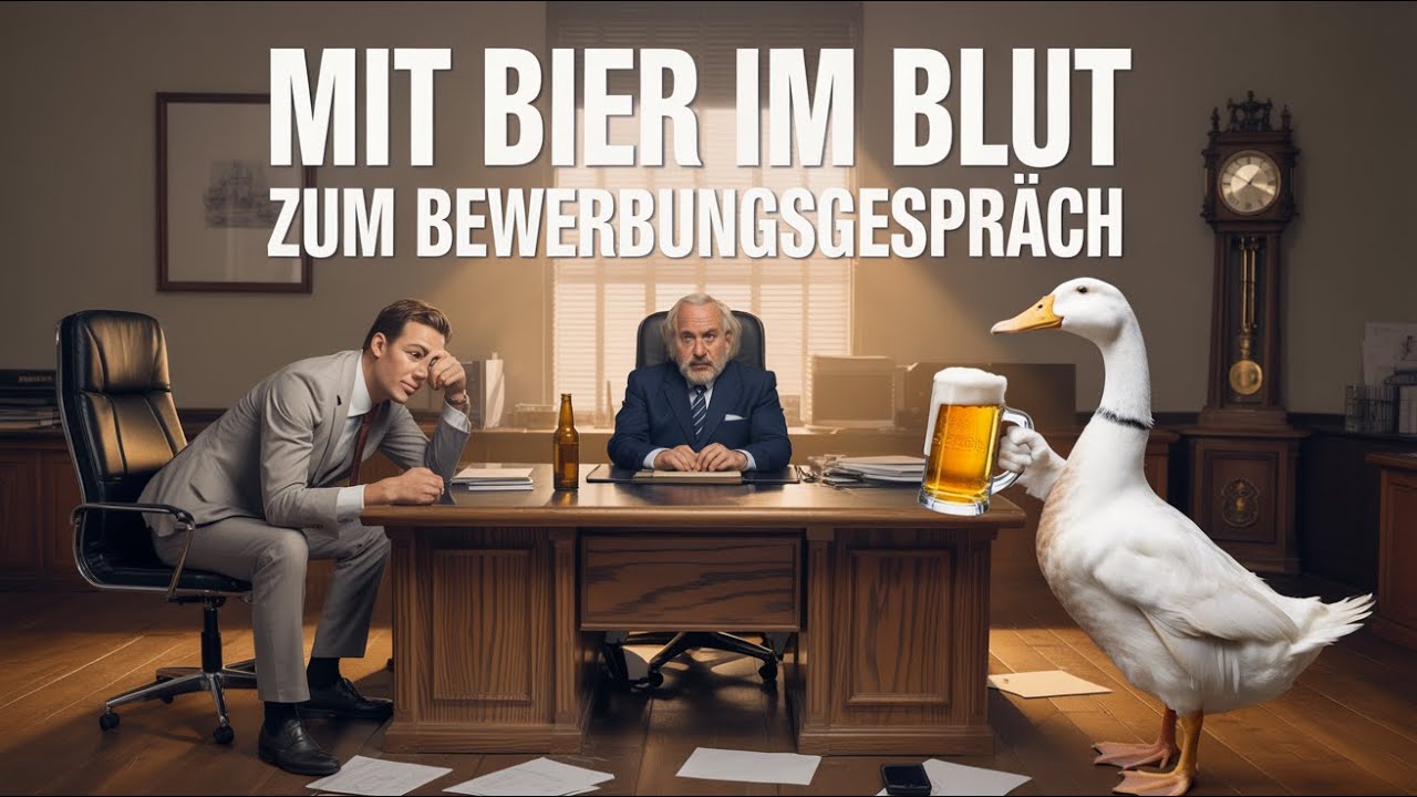 Mit Bier im Blut zum Bewerbungsgespr&auml;ch &ndash; Der verr&uuml;ckte Sauflied-Hit