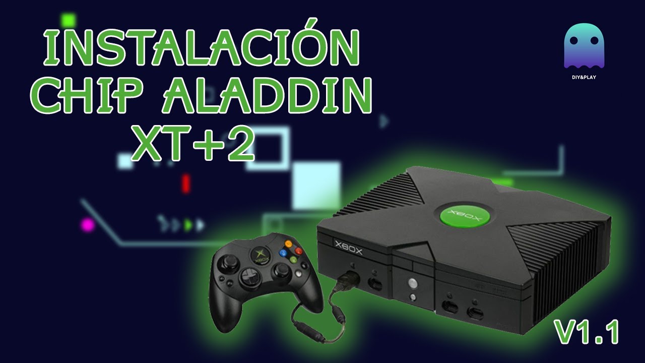 Instalación Chip Aladdin XT+2 en XBOX Clásica V 1.1