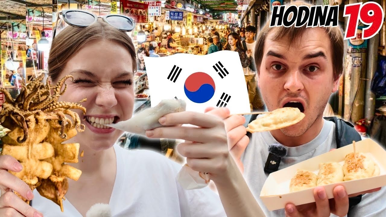 24 HODIN JÍME JENOM KOREJSKÝ STREET FOOD!😱